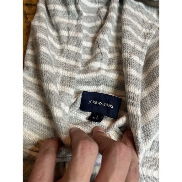 J Crew Jeans Hoodie Women’s Small Gray - Picture 2 of 6
